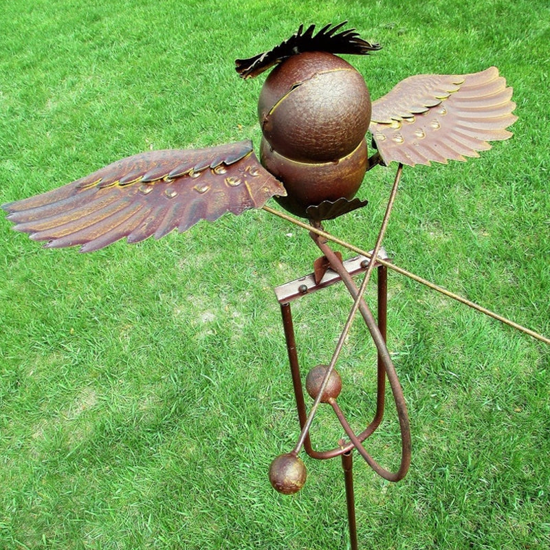 GartenAdler | Élégant mobile en fer forgé Oiseau