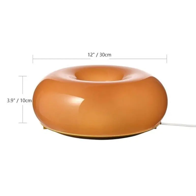 Lampe de table Donut - Lampe de table LED moderne en forme de donut