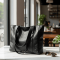 VINTARIS – Sac à épaule en cuir élégant avec une touche rétro et une surface lisse