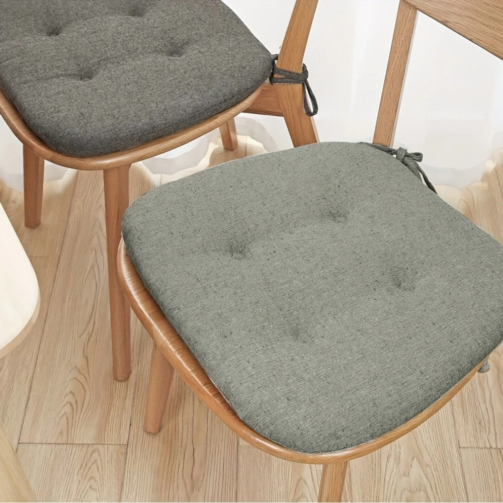 Coussin de Chaise Tissé Velarre Zen Luxe
