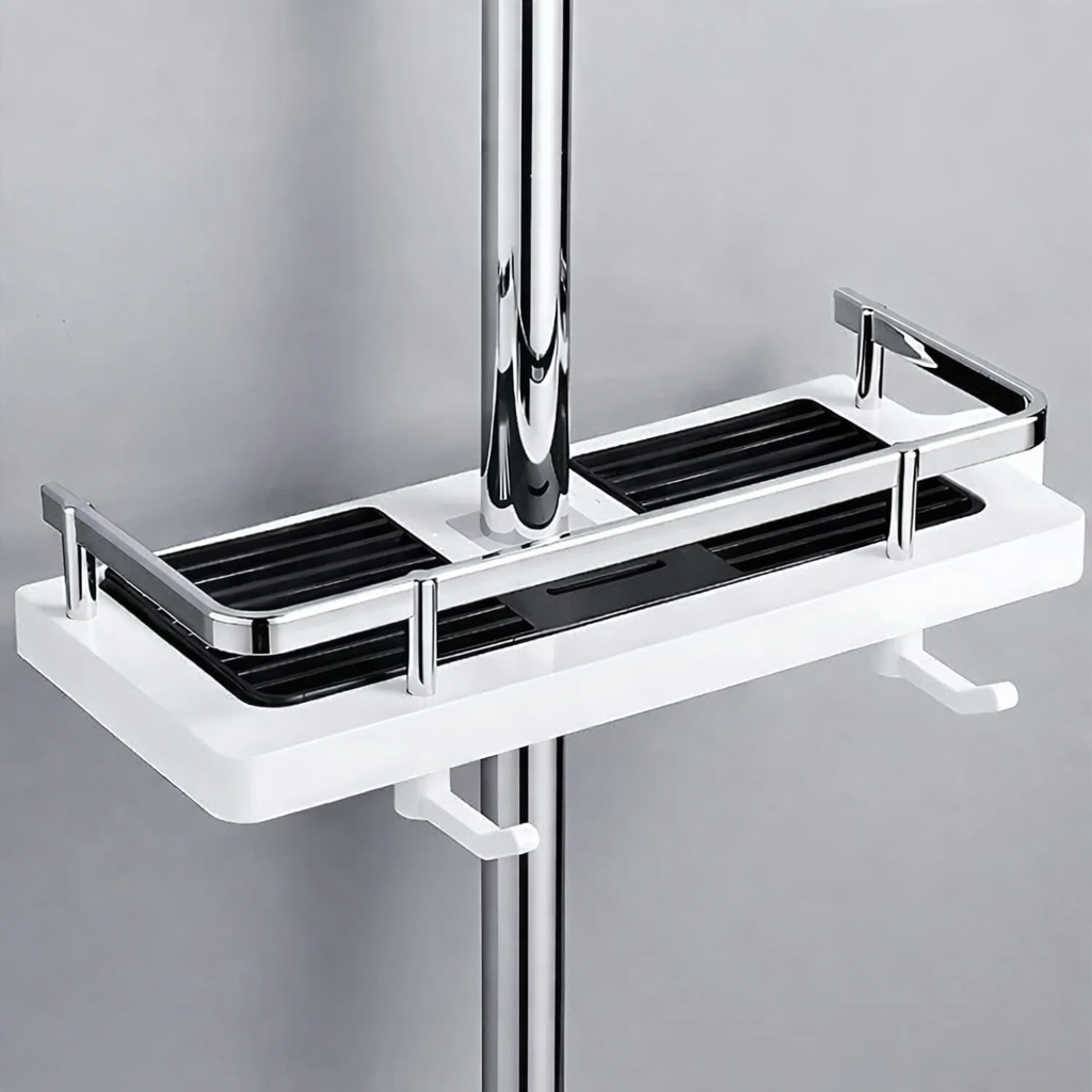 Réglable | Sans perçage | Acier inoxydable résistant à la rouille | ShowerFlex