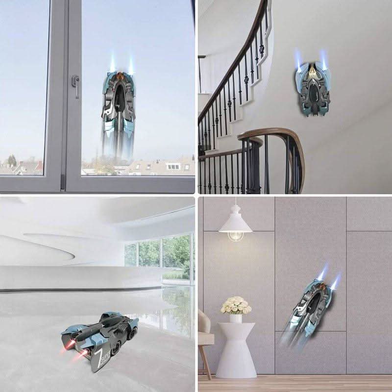 CLIMBIX – Voiture RC Stunt pour rouler sur les murs et plafonds