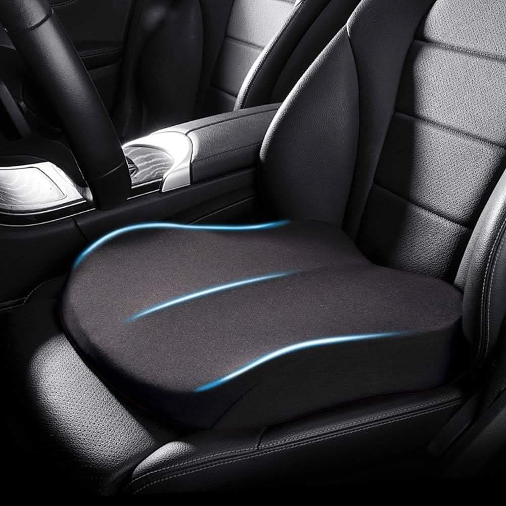 SITSMART - Coussin de voiture ergonomique en mousse à mémoire de forme pour un confort lors de longs trajets