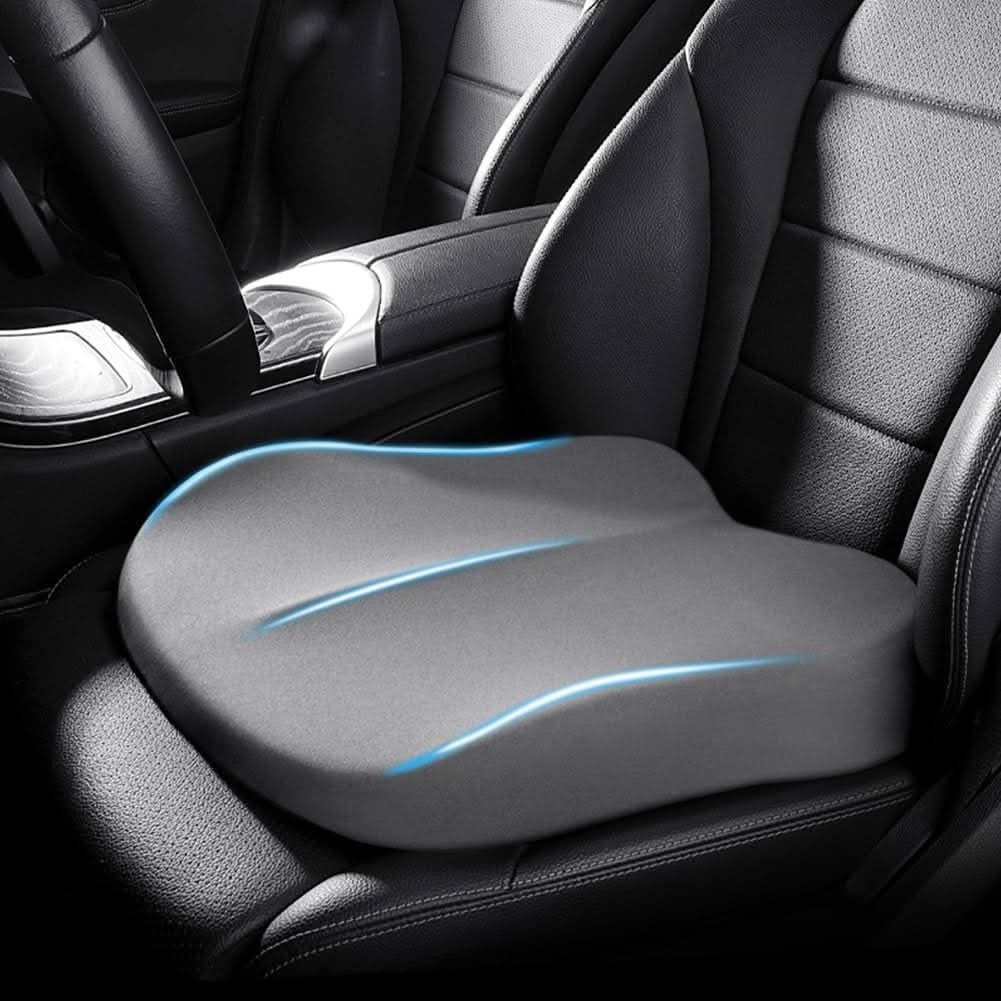 SITSMART - Coussin de voiture ergonomique en mousse à mémoire de forme pour un confort lors de longs trajets