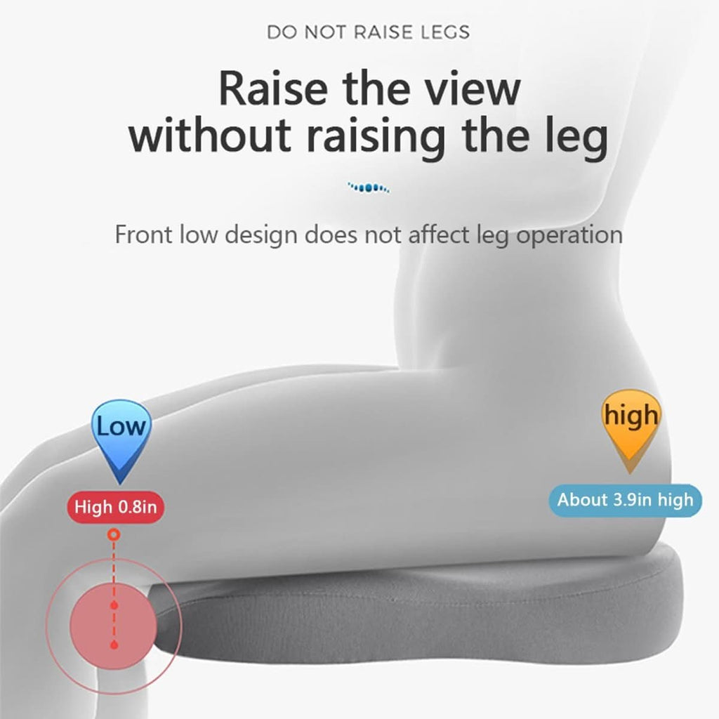 SITSMART - Coussin de voiture ergonomique en mousse à mémoire de forme pour un confort lors de longs trajets