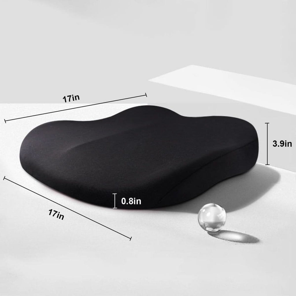SITSMART - Coussin de voiture ergonomique en mousse à mémoire de forme pour un confort lors de longs trajets