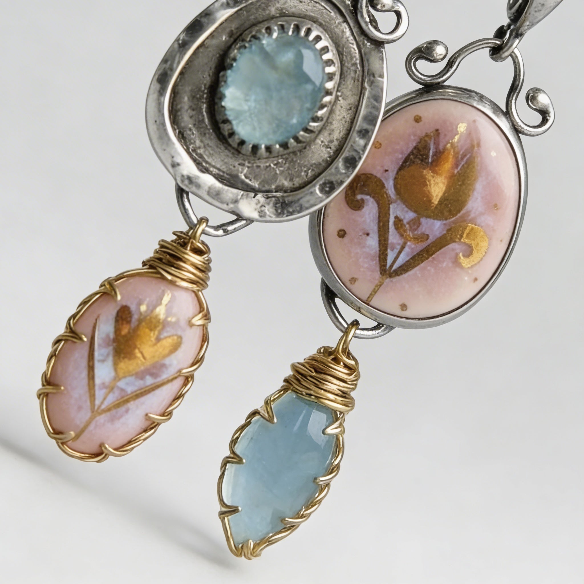 Brittany - Boucles d'oreilles de style ancien