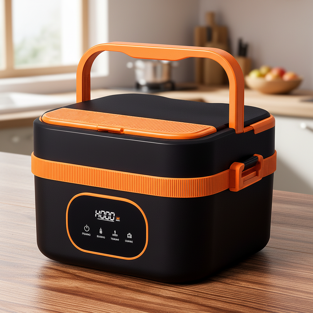 WORKWARM – Boîte à Lunch Auto-Chauffante Sans Fil avec Minuteur Intelligent