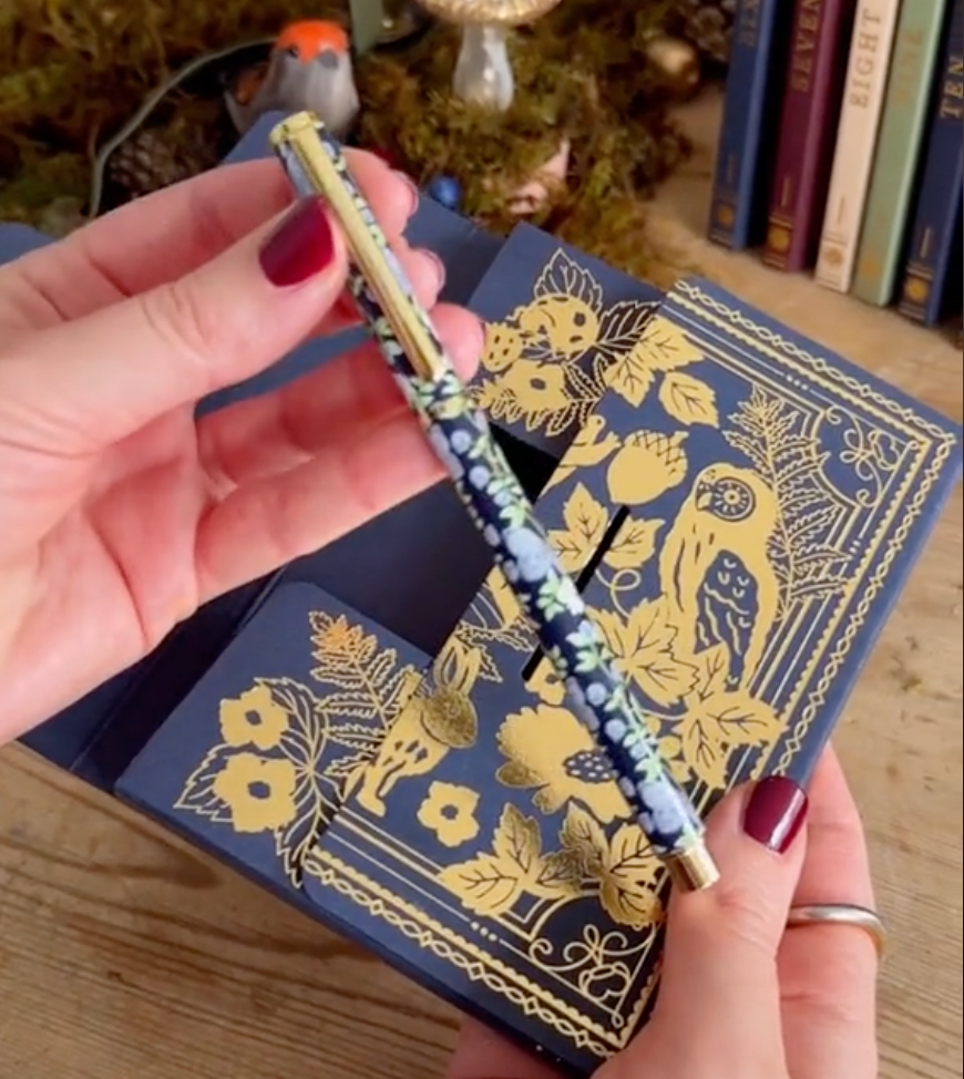 JollyJournals - Calendrier de l'Avent avec fournitures d'écriture 24 surprises