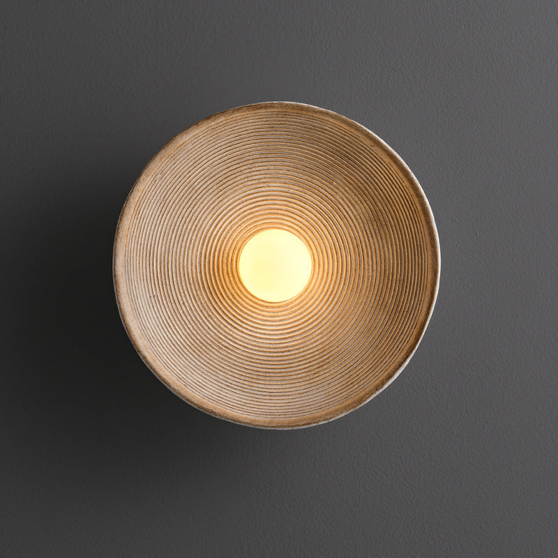 Applique en bois wabi-sabi inspirée du Japon