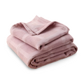WaffleCloud Plaid - Couverture en Fleece Hypoallergénique en Coton - Couverture en Tissu Twill Doux