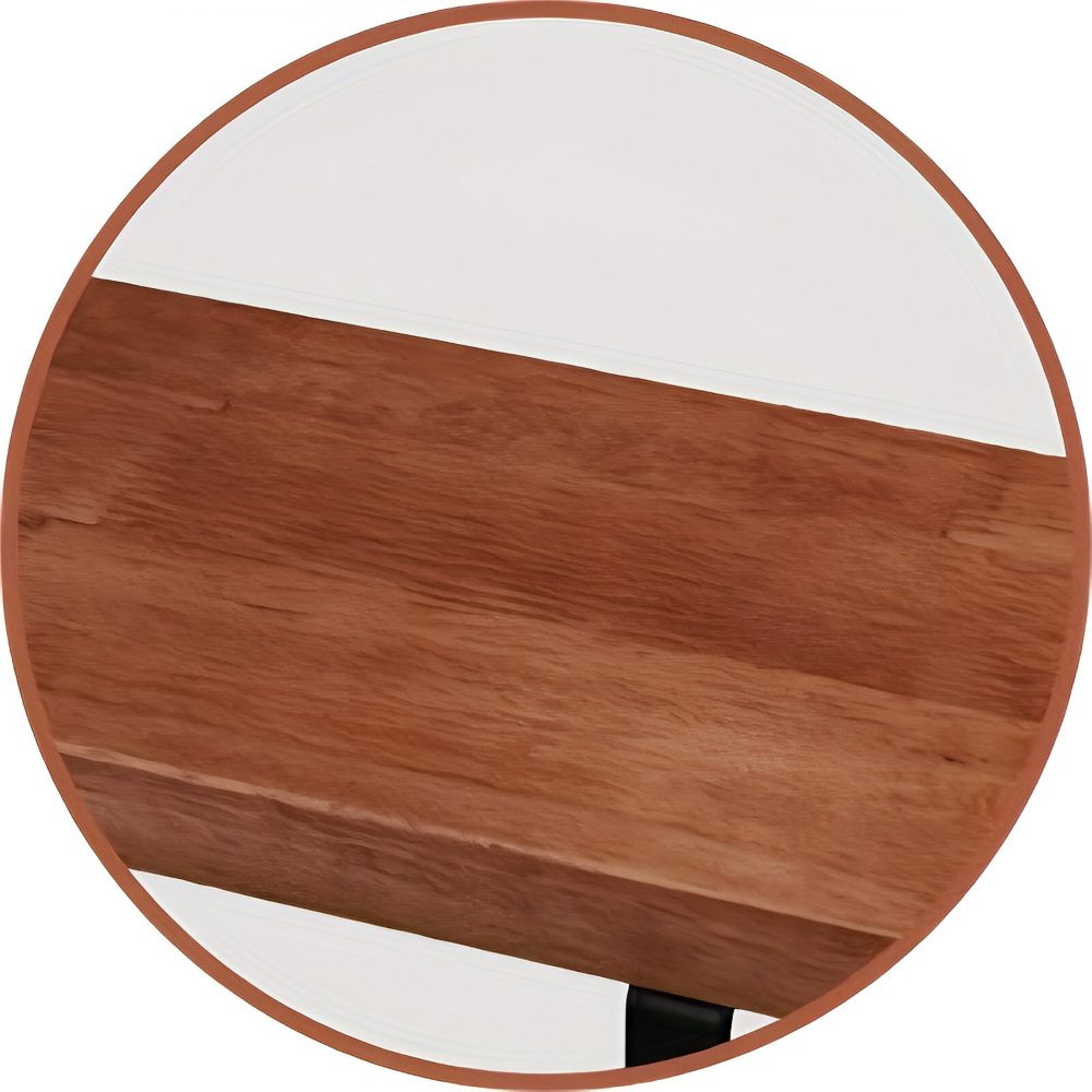 NordLine Duo – Porte-serviettes double mural élégant en bois et métal