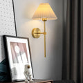 Applique en lin bronze