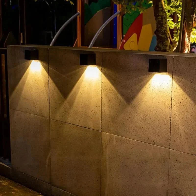 Applique murale | Lumière LED solaire | Applique murale résistante aux intempéries | Buenosaires