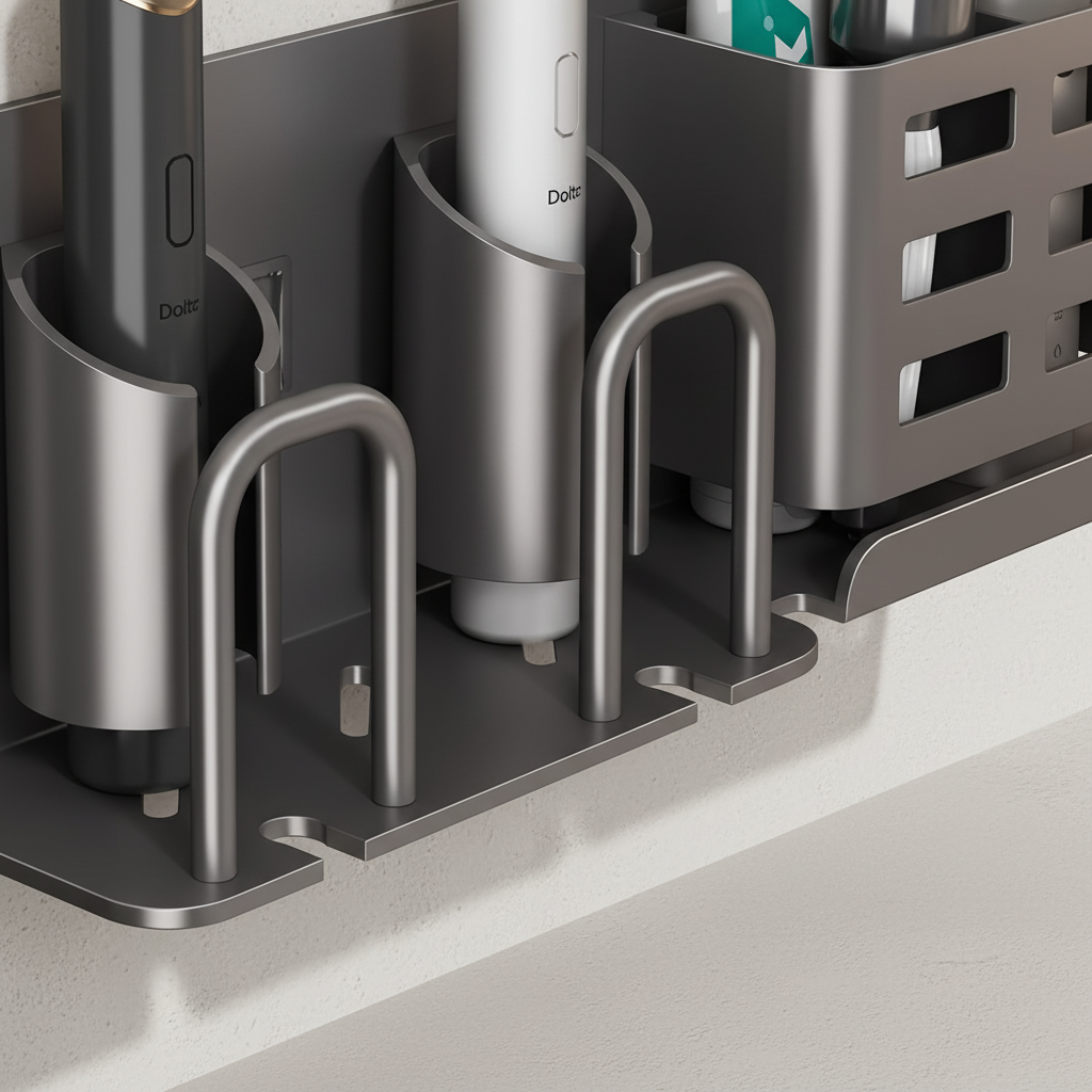 Support en aluminium monté sur le mur - AquaDock