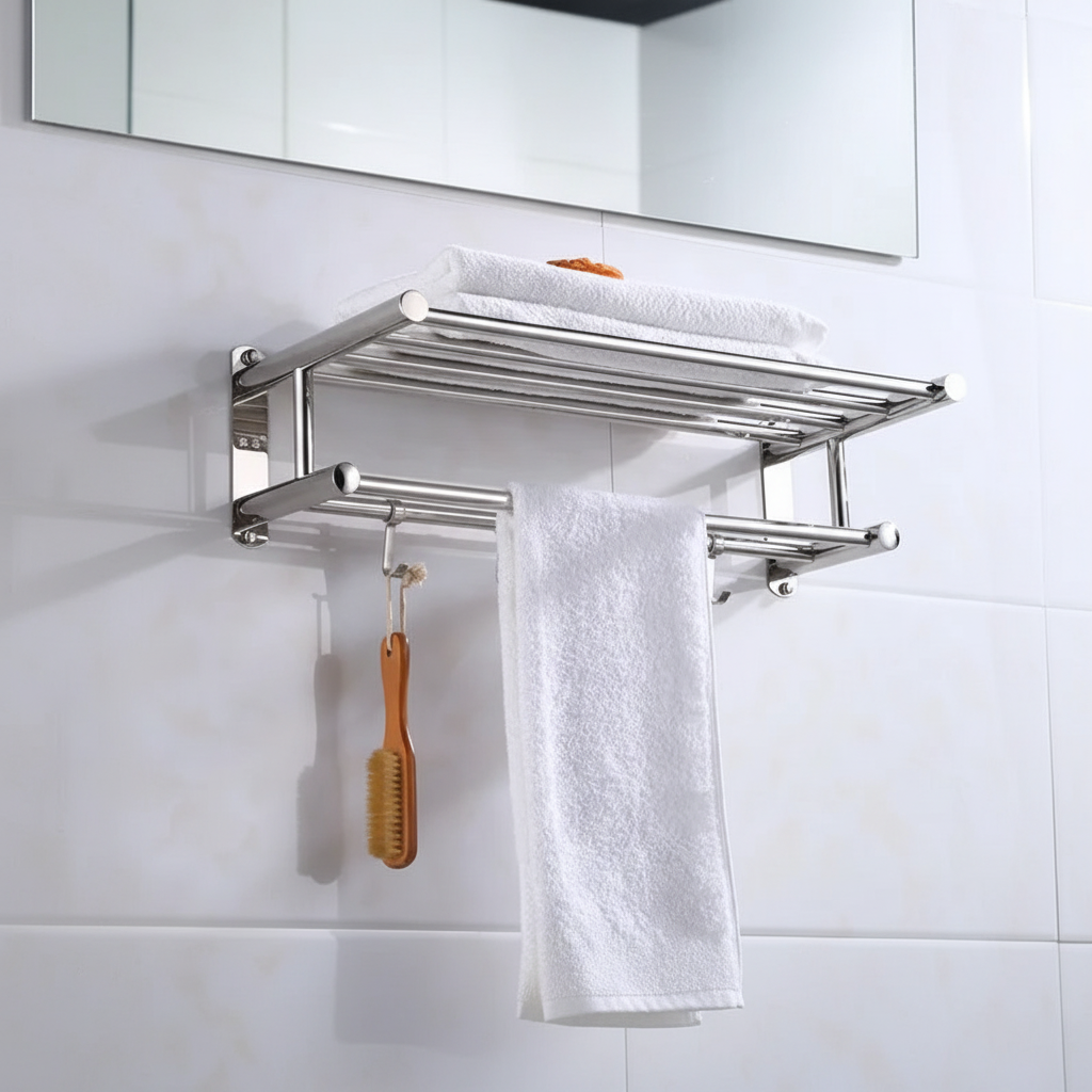 Support mural en acier inoxydable - Toweluxe