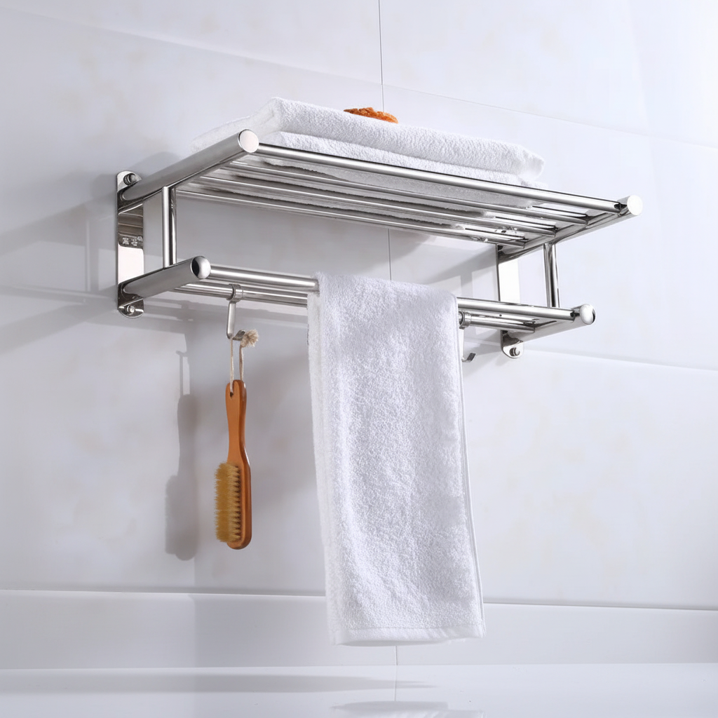 Support mural en acier inoxydable - Toweluxe