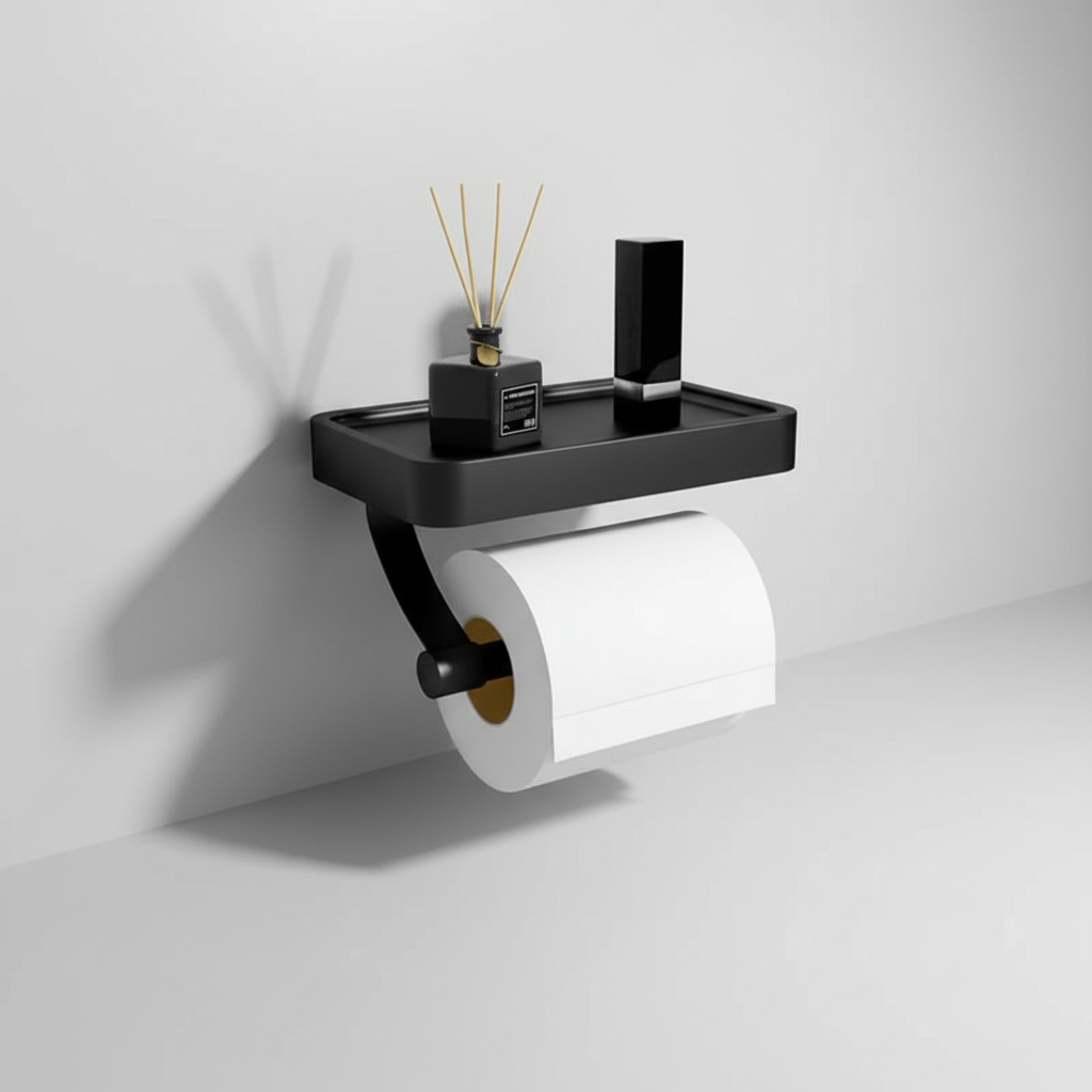 Support mural pour papier toilette - RollDock
