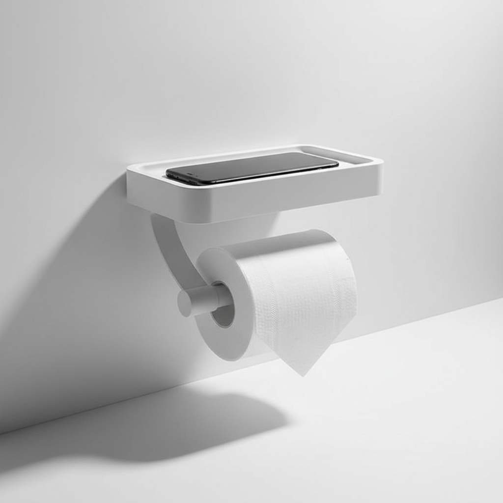 Support mural pour papier toilette - RollDock