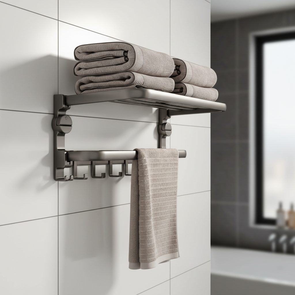 Support mural pour serviettes - HoldMate