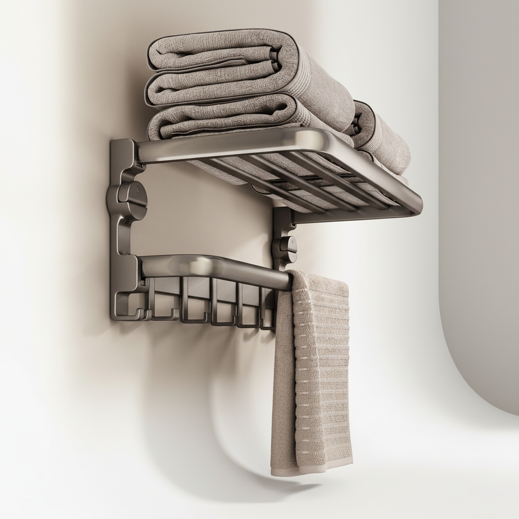 Support mural pour serviettes - HoldMate
