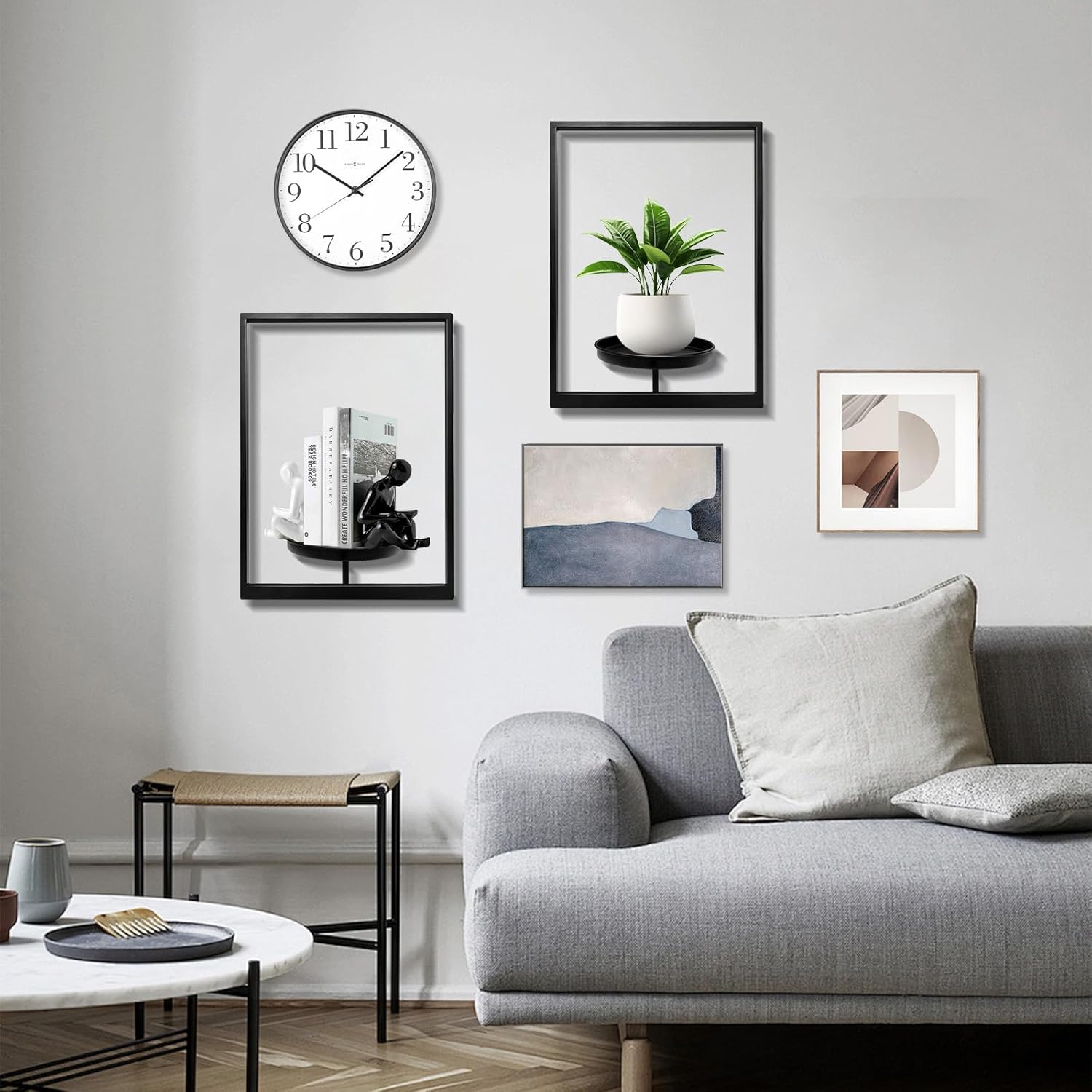 Support de plantes mural | Design en métal | Gain de place | Plantify