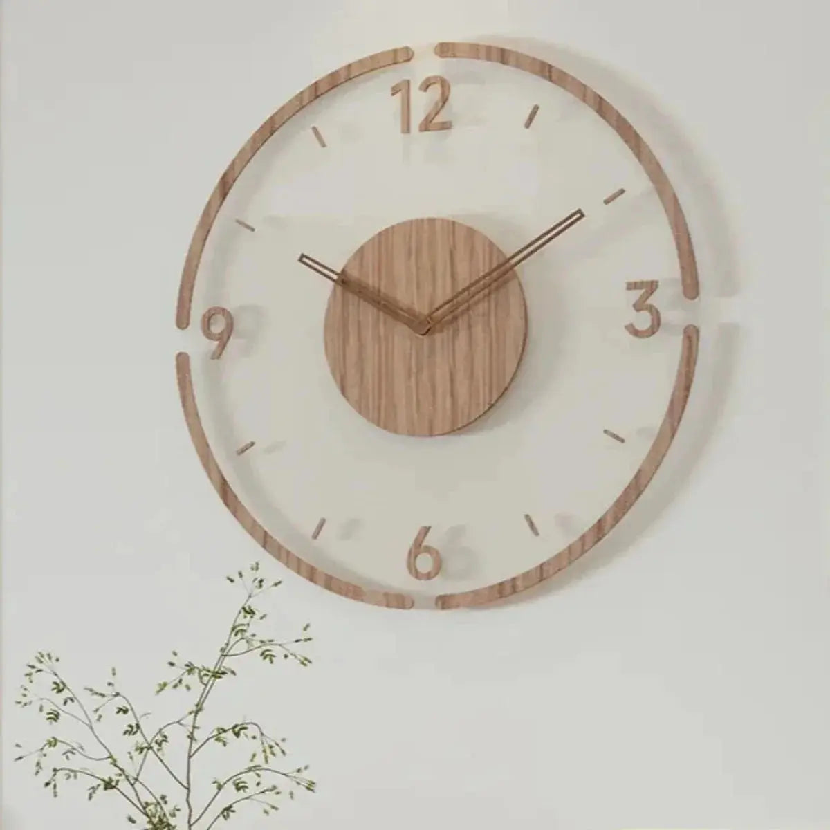 Horloge murale | Style scandinave | Mécanisme à quartz silencieux | NordZeit