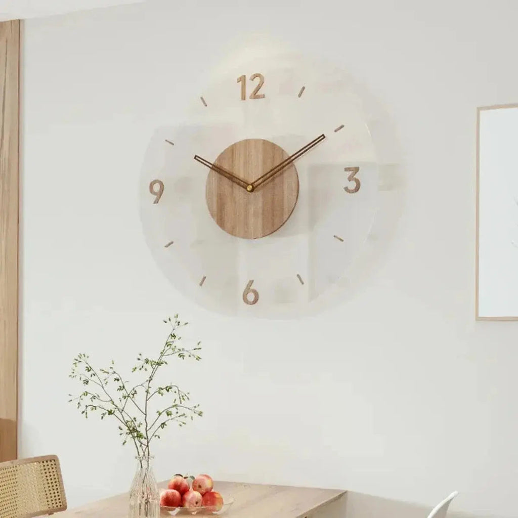 Horloge murale | Style scandinave | Mécanisme à quartz silencieux | NordZeit