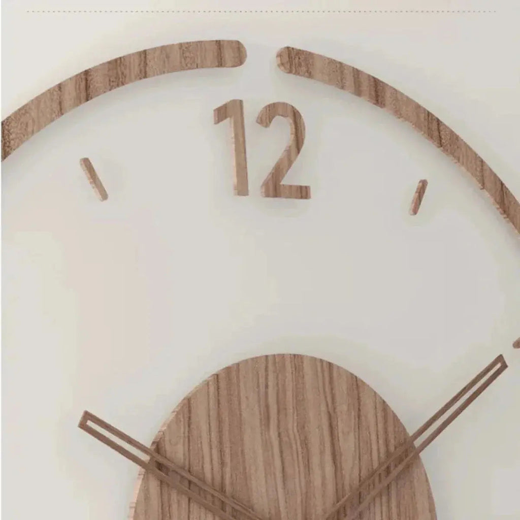 Horloge murale | Style scandinave | Mécanisme à quartz silencieux | NordZeit