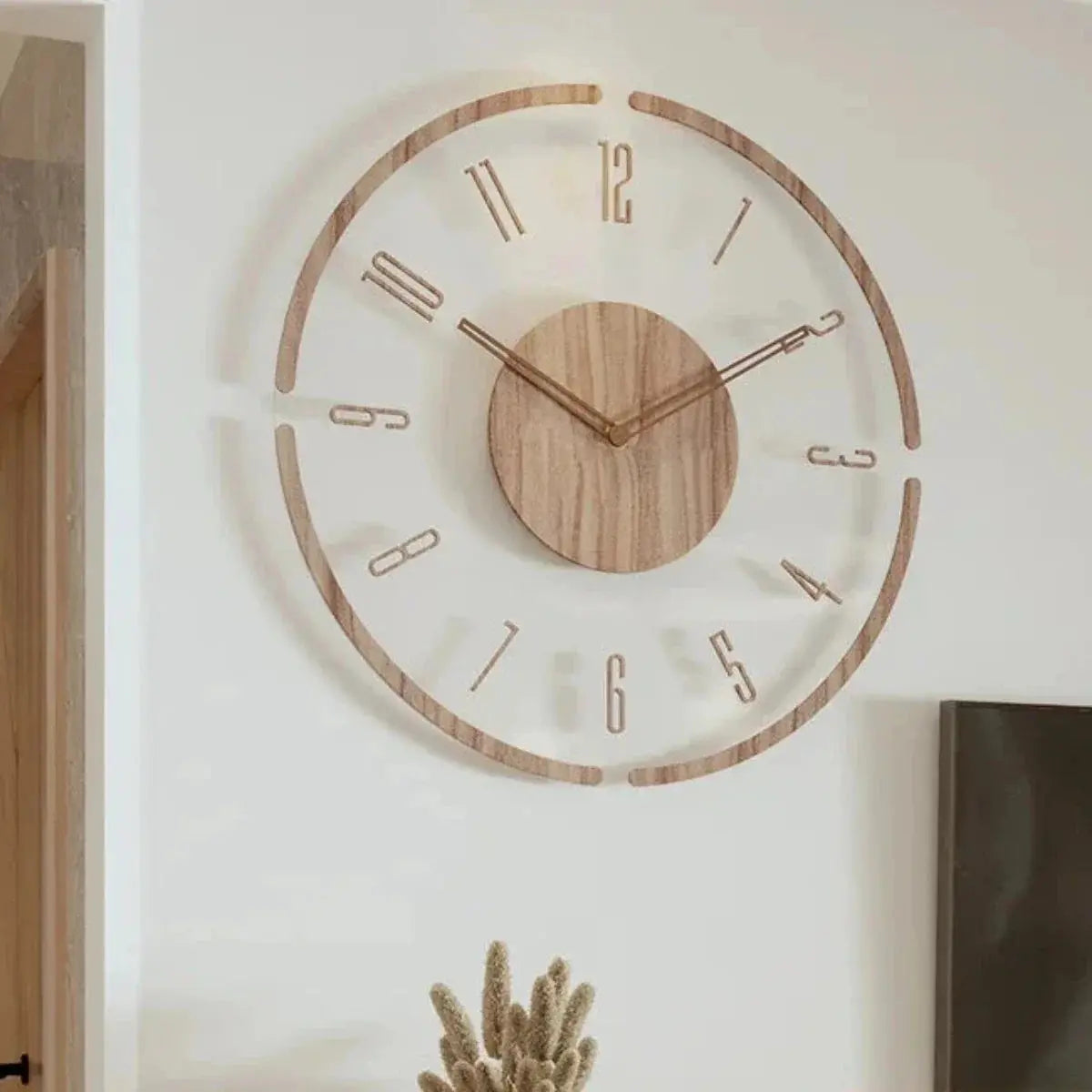 Horloge murale | Style scandinave | Mécanisme à quartz silencieux | NordZeit