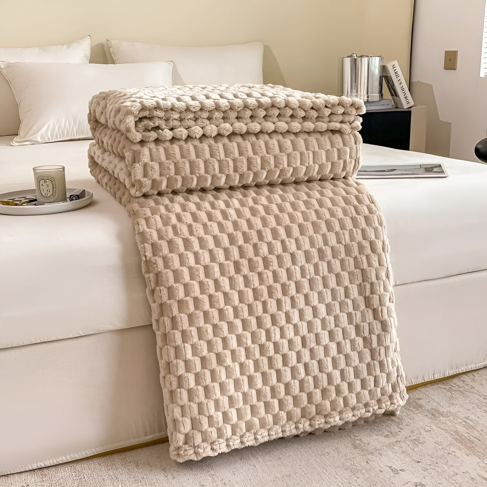 Couverture – Couverture super douce et chaude pour canapé et lit
