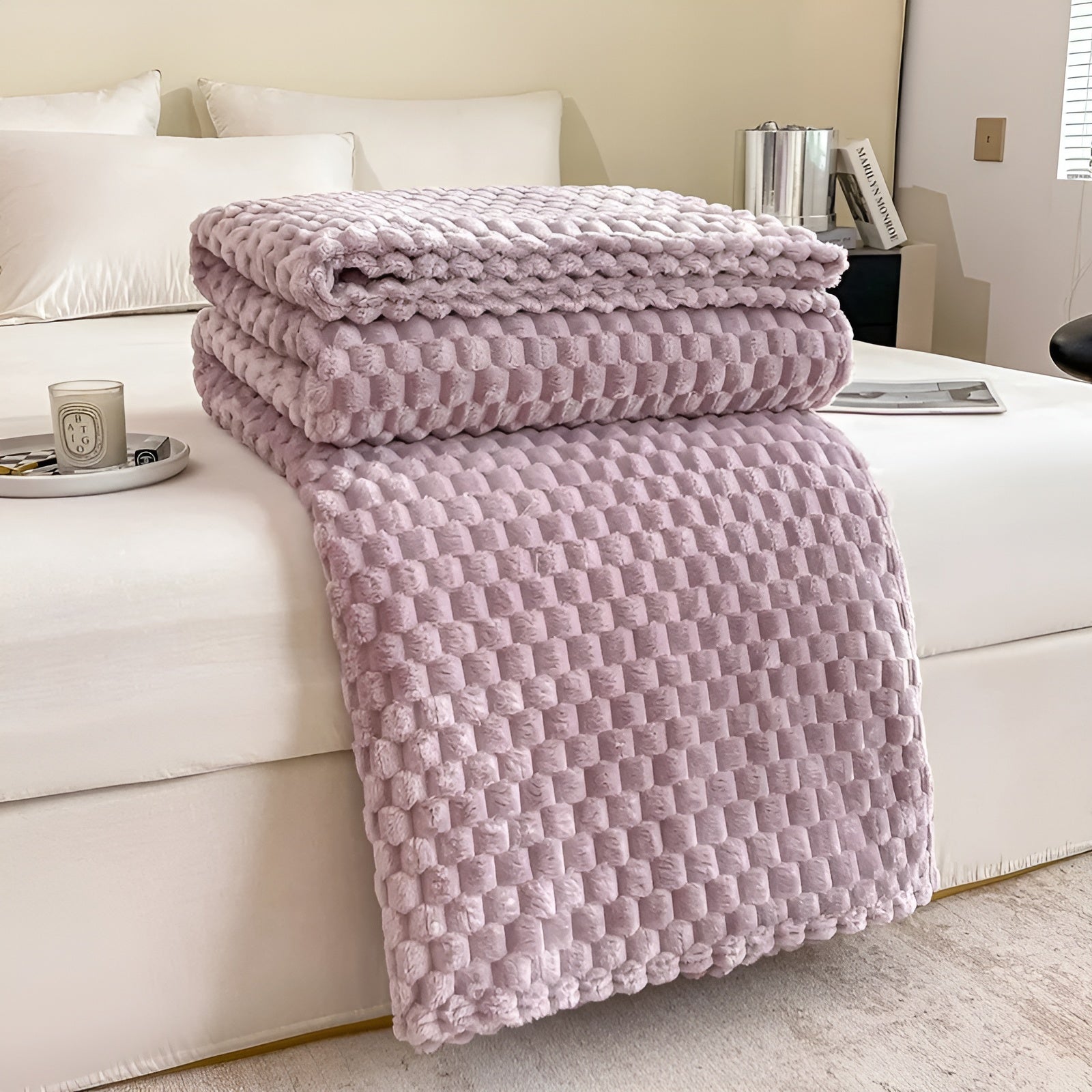 Couverture – Couverture super douce et chaude pour canapé et lit