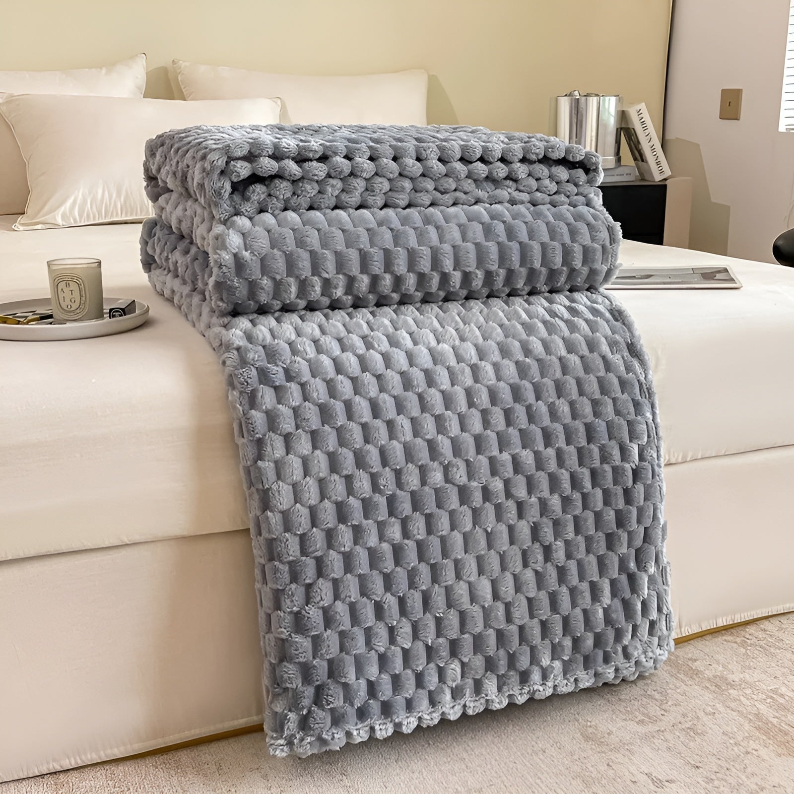 Couverture – Couverture super douce et chaude pour canapé et lit
