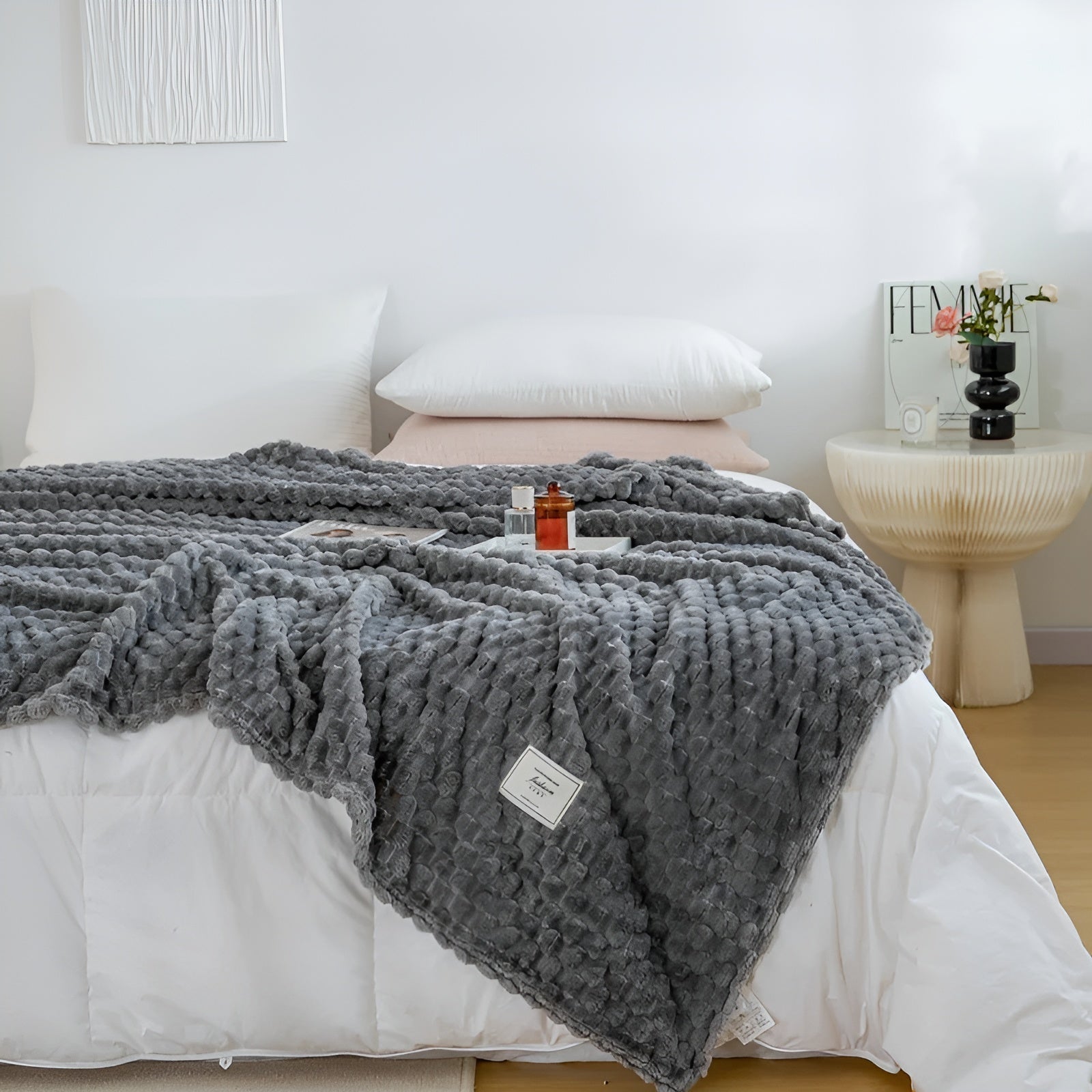 Couverture – Couverture super douce et chaude pour canapé et lit