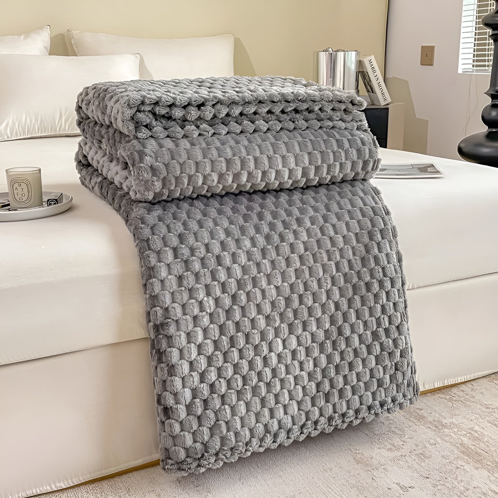 Couverture – Couverture super douce et chaude pour canapé et lit