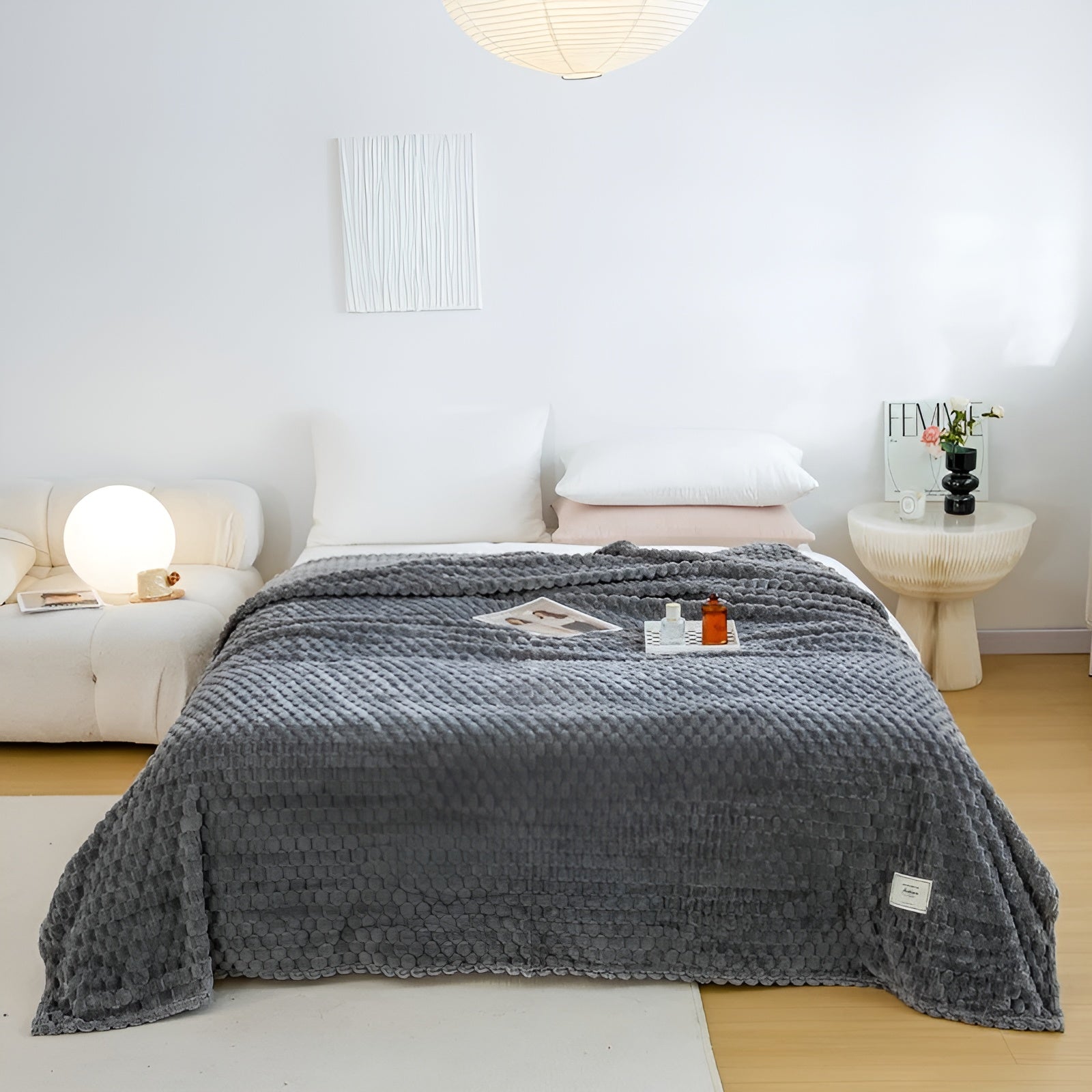 Couverture – Couverture super douce et chaude pour canapé et lit