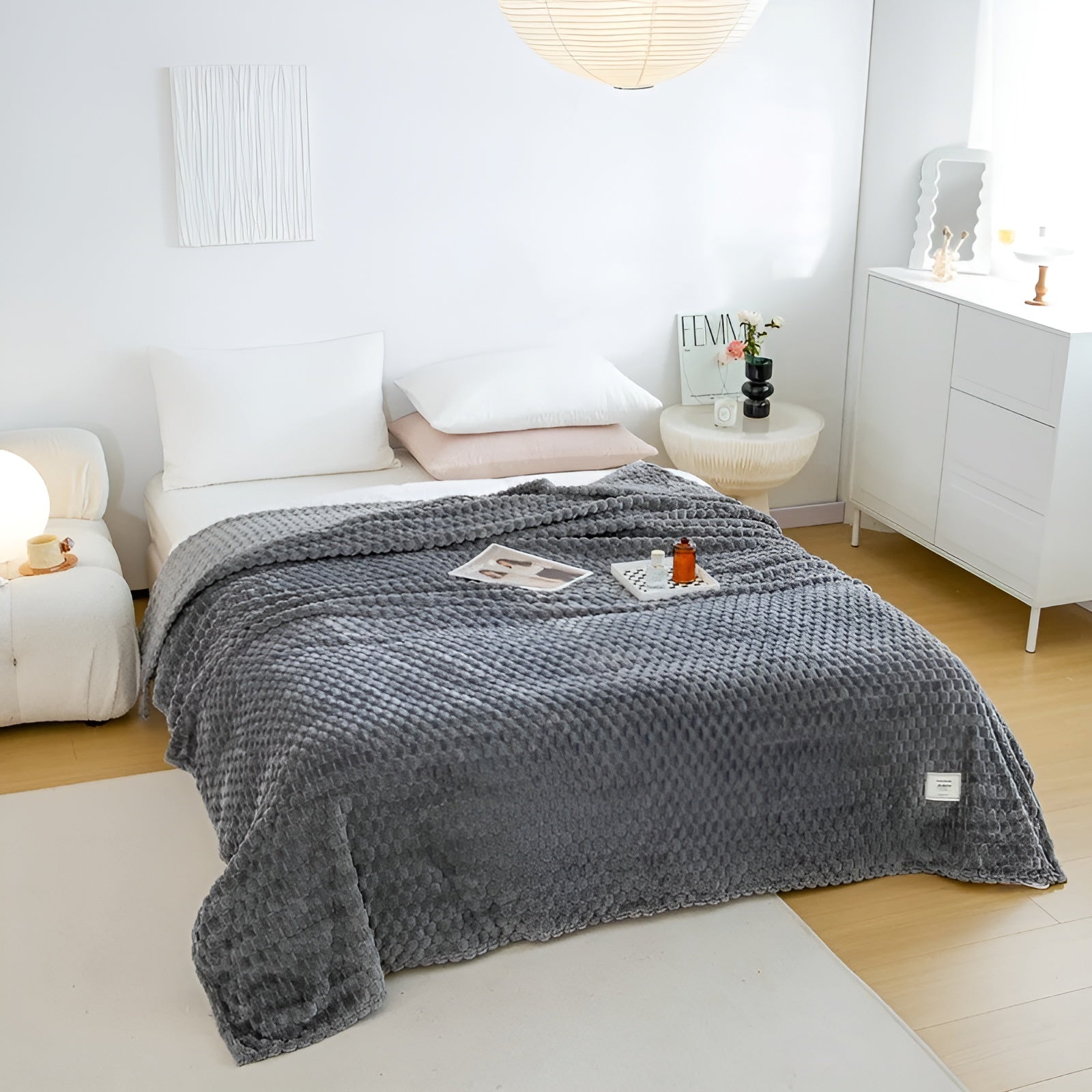 Couverture – Couverture super douce et chaude pour canapé et lit