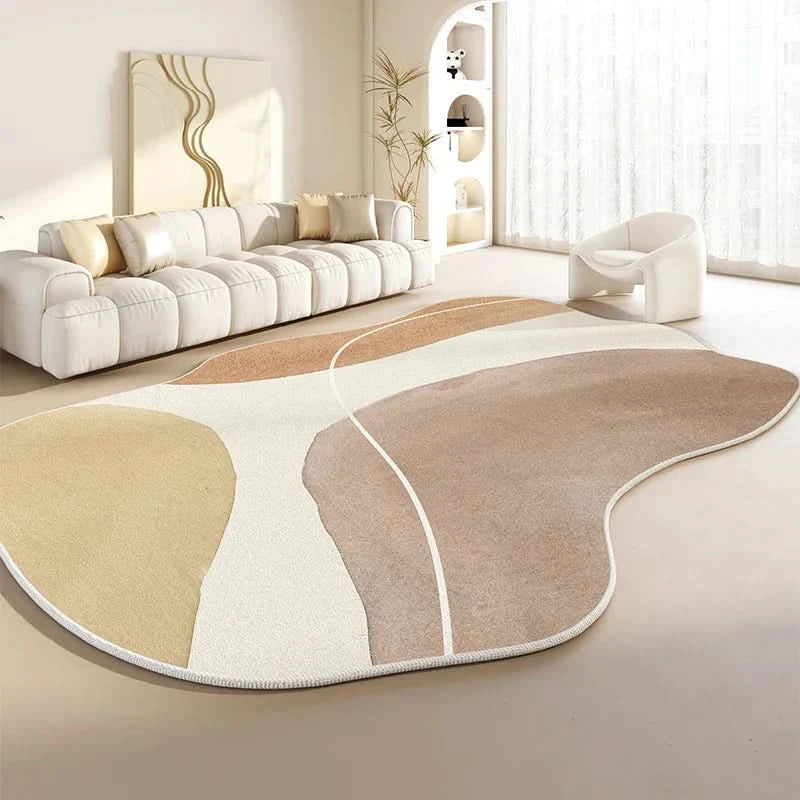 Tapis Novara | Tapis non glissant inspiré du Japon, moelleux pour le salon ou la chambre