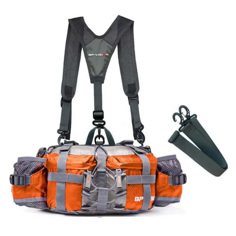 Sac bandoulière imperméable | Plusieurs compartiments | Nylon léger | Trailnova