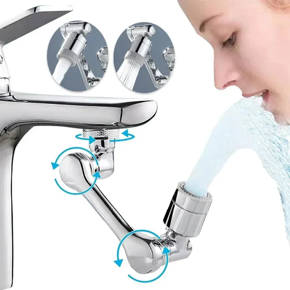 Extenseur de Robinet | Rotation à 1080° | 2 Modes d'Eau | FlexFlow