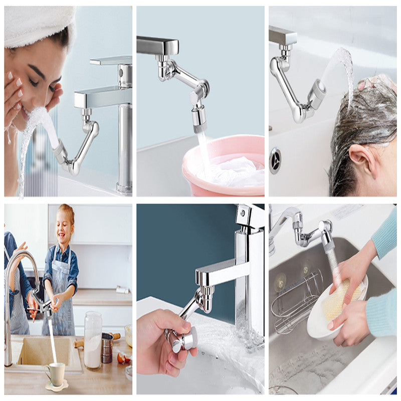 Extenseur de Robinet | Rotation à 1080° | 2 Modes d'Eau | FlexFlow
