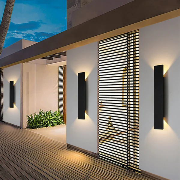 Aqualume – Applique LED étanche en aluminium pour usage extérieur