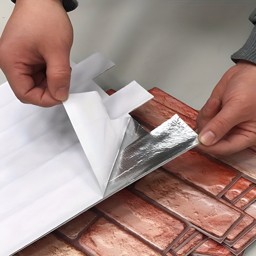 Panneaux Muraux 3D Auto-adhésifs Imperméables – Panneaux Décoratifs d'Accent
