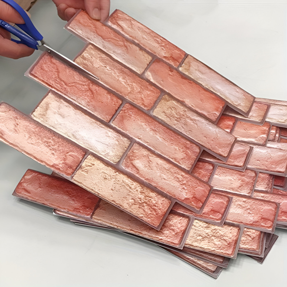 Panneaux Muraux 3D Auto-adhésifs Imperméables – Panneaux Décoratifs d'Accent