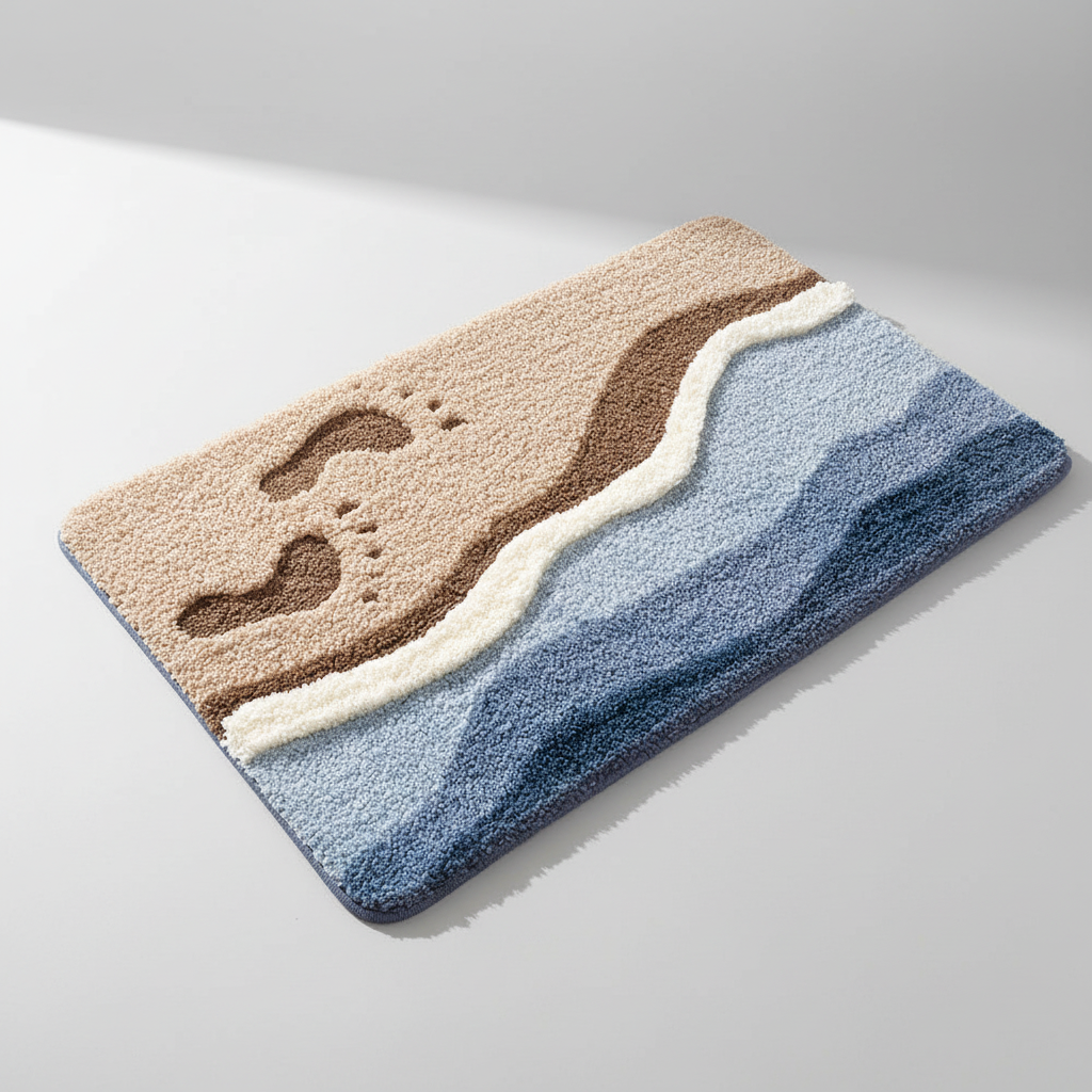 Tapis de bain doux et moelleux - FjordFluff