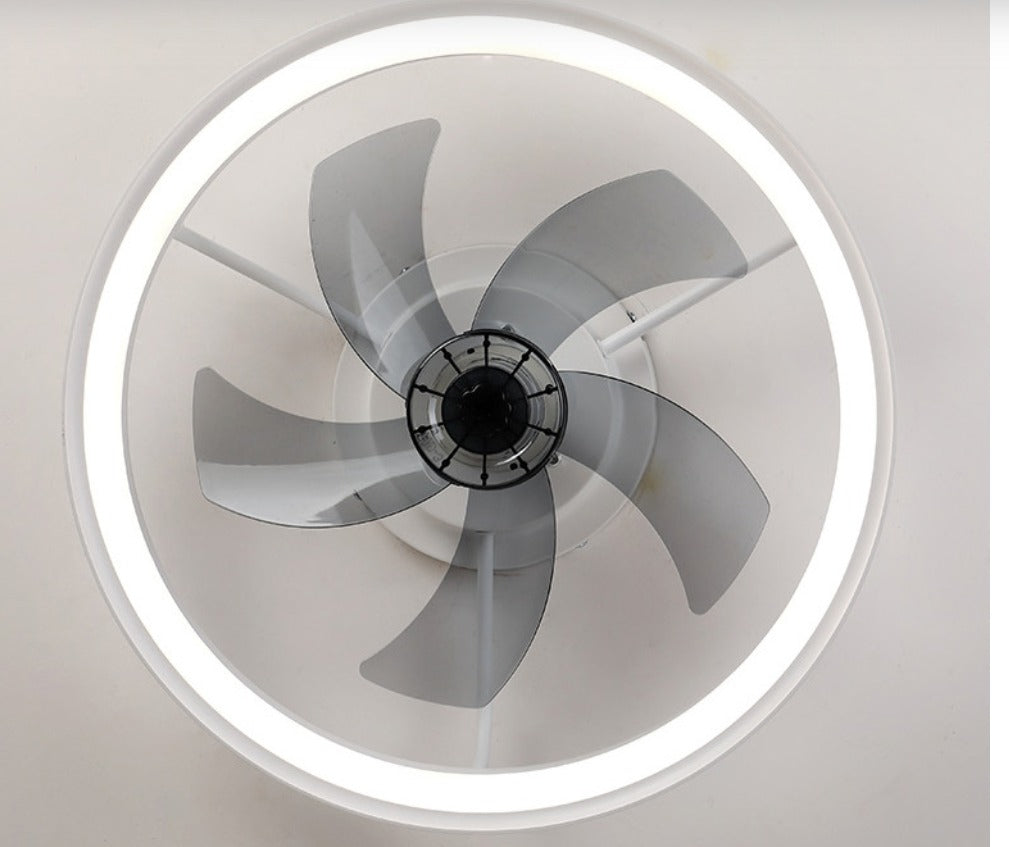 Ventilateur de plafond LED intelligent avec télécommande