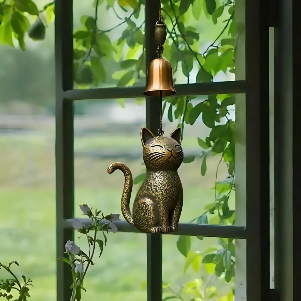 COPPERPAWS – Carillon en cuivre fait main pour une ambiance tranquille à la maison