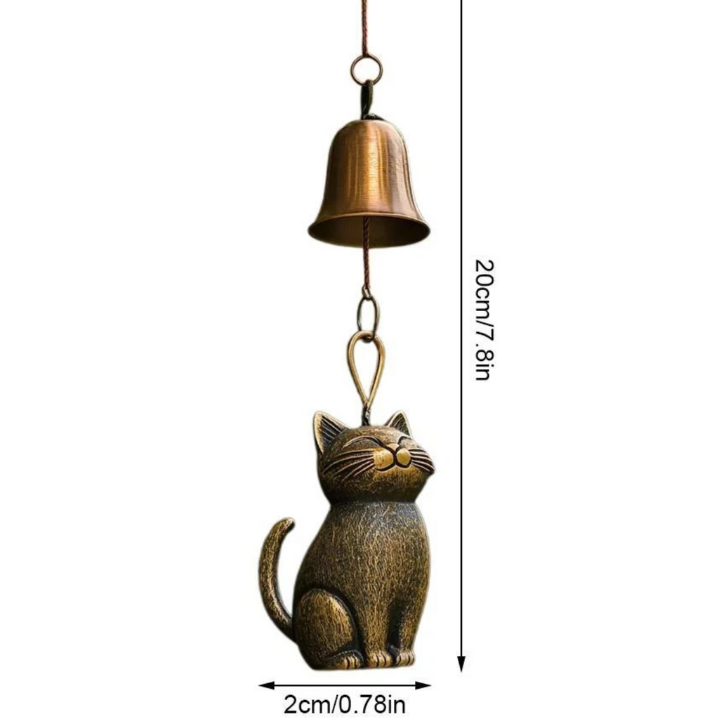 COPPERPAWS – Carillon en cuivre fait main pour une ambiance tranquille à la maison