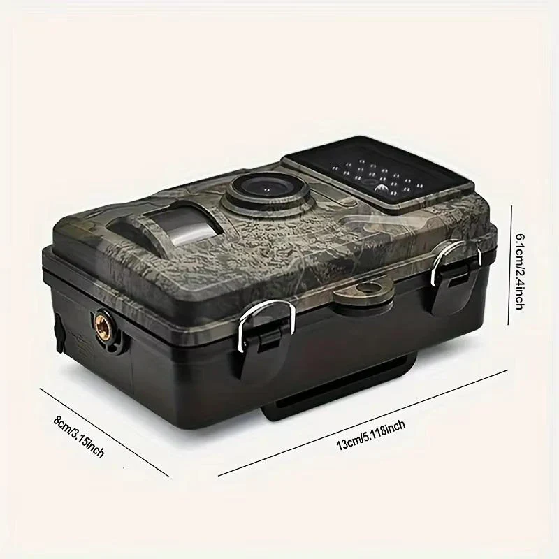 WILDWATCH – Caméra de chasse nocturne 12 MP avec vidéo HD 1080P