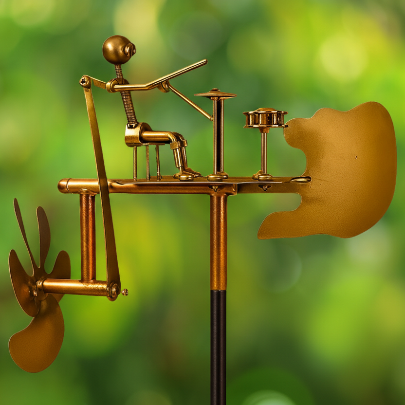 WINDMELODY - Carillon de jardin et de terrasse en acier résistant aux intempéries